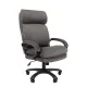 Кресло руководителя Chairman Home 505 Россия ткань Т-55 серый (черный пластик) главное фото в маленьком размере