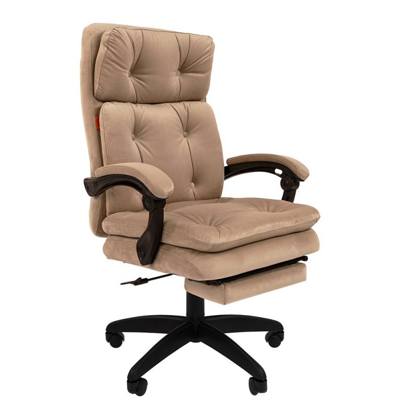 Кресло руководителя Chairman 442 Home  Россия бежевый текстиль главное фото