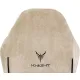 Кресло игровое Knight N1 Fabric бежевый Light-21 с подголов. крестов. металл. Фото товара с разных ракурсов.
