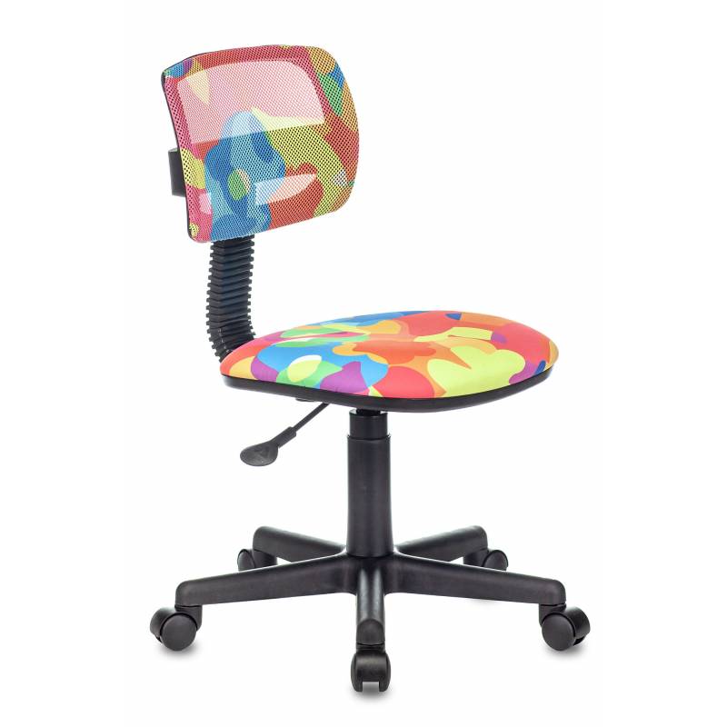 Кресло детское Бюрократ CH-299/ABSTRACT спинка сетка мультиколор сиденье мультиколор абстракция главное фото