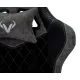 Кресло игровое геймерское Бюрократ VIKING 7 KNIGHT B FABRIC черный текстиль/эко.кожа крестовина металл. Фото товара с разных ракурсов.